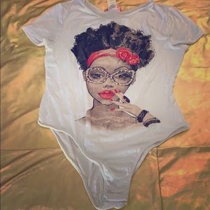 Black is beautiful body suit